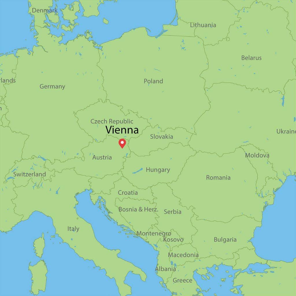 avstrija države v svetovni zemljevid