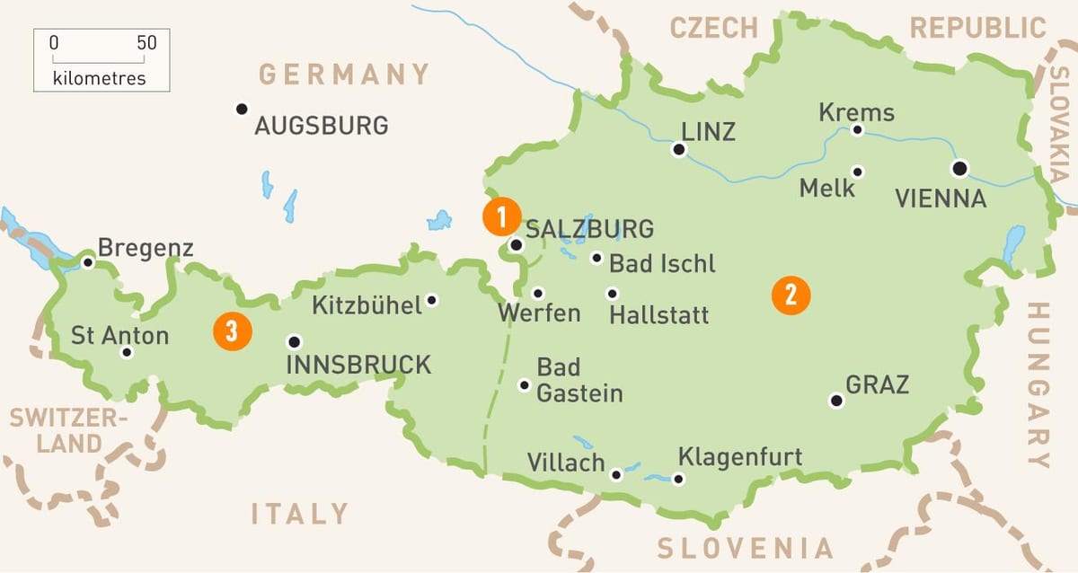 zemljevid bregenz avstrija