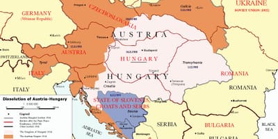 Avstrija madžarska zemljevid 1900