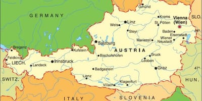 Zemljevid landeck avstrija