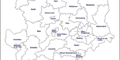 Zemljevid modling avstrija